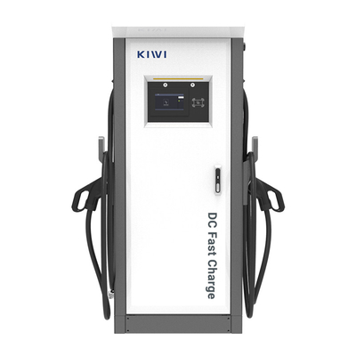 Ccs 60kw Dc Fast Charger Stasiun Pengisian EV Publik Luar Ruang ISO15118 DIN70121