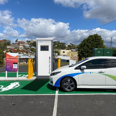 60KW-120KW Tipe 3 EVCS Plug In DC E Kendaraan EV stasiun pengisian cepat