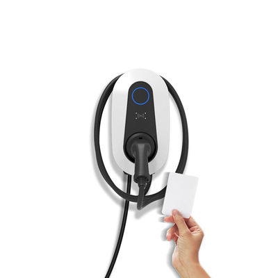 7kW 11kW 22kW Type 2 EV Charger Stasiun pengisian AC yang dipasang di dinding IP55