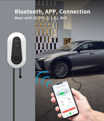 7kW 11kW 22kW Car Charger Rumah Smart AC Charger IEC62196 IEC62955