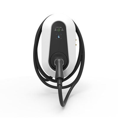 11kW Portable Ac Ev Charger Schuko Plug 10A 16A Ev Type 2 Pengisi daya