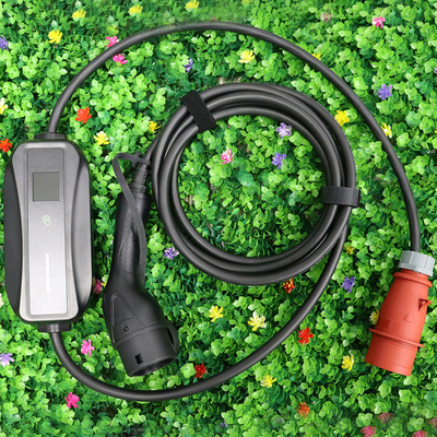 AC 3.5kW Evse Portable Ev Charger Stasiun Pengisian Mobil Tipe 2