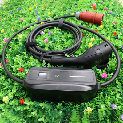 AC Type 2 Type 1 Ev Charger Mobil Portable 11kw Single Phase Charger