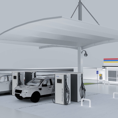 Stasiun pengisian cepat 150V 1000V untuk mobil listrik Ev