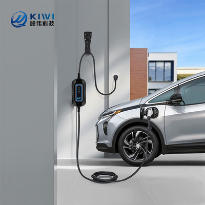 220v Ev pengisi daya Stasiun pengisian mobil 380V 3.5KW 7 KW 11KW On-The-Go Charging