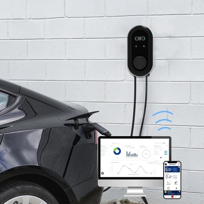7Kw 11Kw 22Kw Kotak pengisi daya dinding mobil listrik Amerika Serikat Eropa Inggris Prancis Portugal Tingkat 2 1