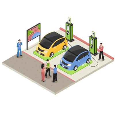Stasiun Pengisian Mobil Ev Membangun Informasi Tentang Instalasi Daya Keluar Untuk Rumah