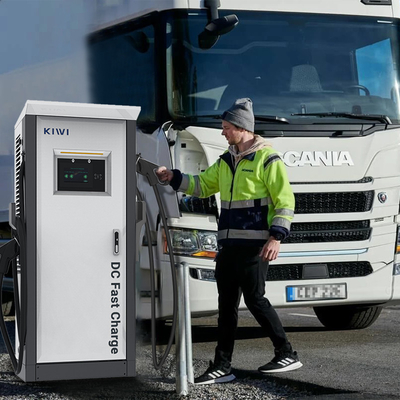 120KW DC 3 Fase 380V Mode Chademo CCS1 CCS2 GBT Pengecas Cepat Stasiun Pengisi Daya Ever 2022