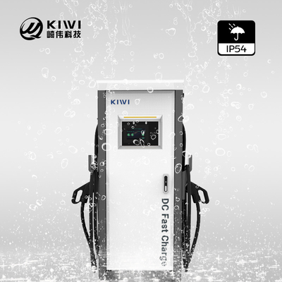 120KW DC 3 Fase 380V Mode Chademo CCS1 CCS2 GBT Pengecas Cepat Stasiun Pengisi Daya Ever 2022