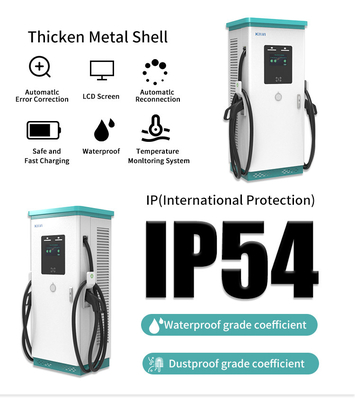 Cetakan khusus IP54 Stasiun pengisian cepat DC EV komersial publik 180KW 240KW