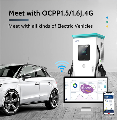 Cetakan khusus IP54 Stasiun pengisian cepat DC EV komersial publik 180KW 240KW