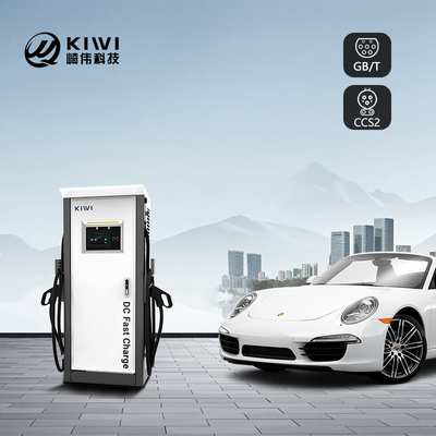 Power Fast Charging EV Charger untuk Benz EQC Tiga Fase AC 380V±20% ABC N PE Input