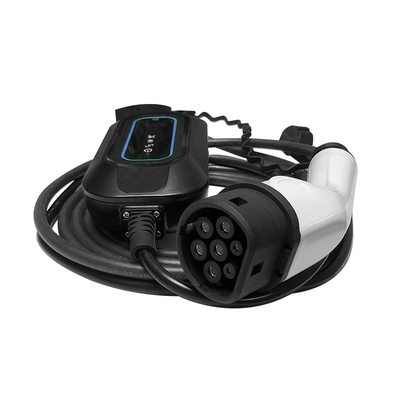 SAE J1772 Konektor Tingkat 2 Stasiun Pengisian untuk 3.5KW Output Power Portable EV Charger