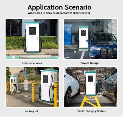Layar Iklan Publik Komersial DC EV Fast Charger 180KW 240KW