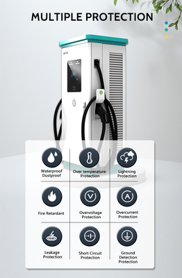 Layar Iklan Publik Komersial DC EV Fast Charger 180KW 240KW