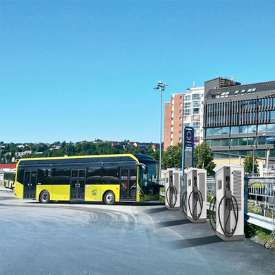 Hotel Parking Pengisi daya mobil listrik 120KW CCS ke GBT Quick Charge dengan perlindungan IP54