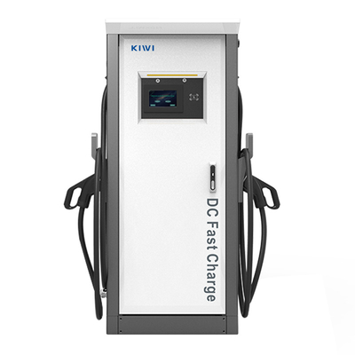 GBT/CCS2/CHADEMO Stasiun Daya Pengisian Kendaraan Listrik Tingkat 3 DC Quick Charging