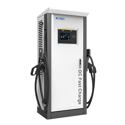 GBT/CCS2/CHADEMO Stasiun Daya Pengisian Kendaraan Listrik Tingkat 3 DC Quick Charging