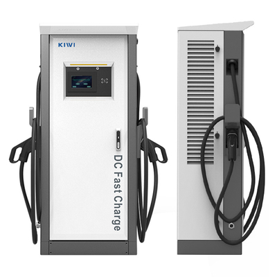 Stasiun Pengisian Baterai Listrik Berkualitas Terbaik 1000V Mobil EV DC 60KW dengan 0 -100A Output Current