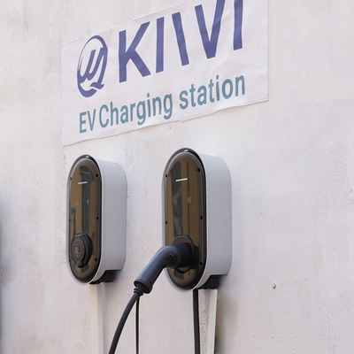 7kw Dynamic Load Type 2 Electric Car AC EV Charger Pemasangan dinding untuk rumah