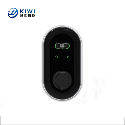 Stasiun pengisian daya RS485 Ev titik ke titik untuk ID4 Volkswagen dan KIWI LCD Mini Ev Car