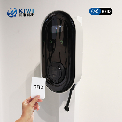 Stasiun pengisian daya RS485 Ev titik ke titik untuk ID4 Volkswagen dan KIWI LCD Mini Ev Car