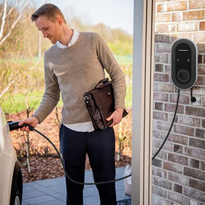 11KW/7KW Wallbox EV Charging Station dengan Deteksi Isolasi Impedansi AC- dan PE