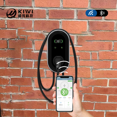 Stasiun Pengisian EV Tipe 2 Tiga Fase 11kw dengan Aplikasi RFID dan Perlindungan Kebocoran AC