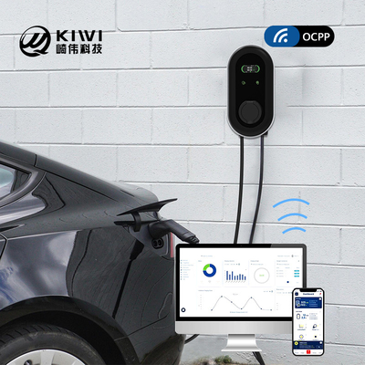 Stasiun Pengisian EV Tipe 2 Tiga Fase 11kw dengan Aplikasi RFID dan Perlindungan Kebocoran AC