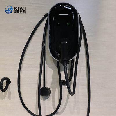 11kw Type 2 Electric Car EV Charger Tingkat Perlindungan IP54 untuk Solusi Pengisian di Rumah