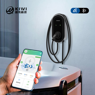 14kw EV Charging Wallbox dengan Pendeteksi Suhu Koneksi dan Pendeteksi Isolasi