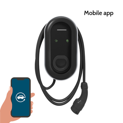 Tesla Wall Box 11kW OCPP 1.6J/1.5J IP54 Portable Charging Station untuk Mobil Listrik Pintar