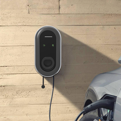 Perlindungan Kebocoran RCD IP54 5KW 22KW AC EV Charging Stack untuk Tesla di Taman Hiburan