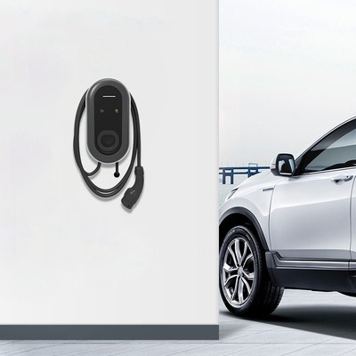Deteksi suhu colokan 11KW 16A Stasiun pengisian rumah tangga untuk VW Atlas dan Tiguan