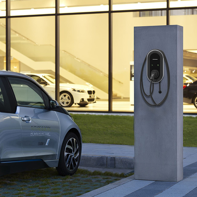 11Kw 22Kw 3 Phase 7Kw DC 72V 9.2Kw Commercial DC Fast EV Charger untuk Model Tesla Gaya Desain Modern