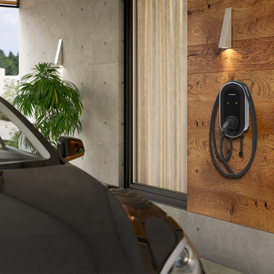 Gaya Desain Modern VW Tiguan SUV 22kw Stasiun Pengisian Plug Deteksi Suhu