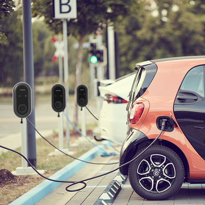 32A 3 Phase Type 2 EV Charger untuk Tesla Model 3 Portable dan Frekuensi Grid 50Hz±10Hz
