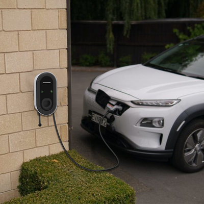 GBT Socket 1 Phase AC Level 2 EV Charging Station dengan output 7KW dan pemantauan tegangan