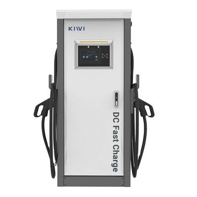 60KW OCPP 1.6J/1.5J CCS2 GBT Chademo Pengecas Kendaraan Listrik Tingkat 3 DC EV Quick Charger