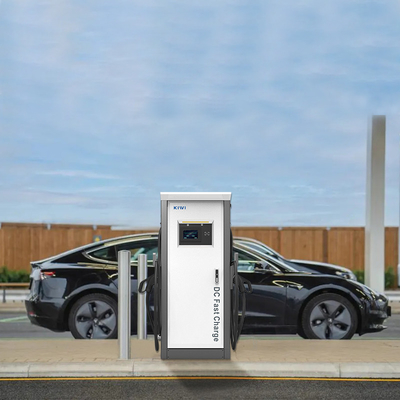 AC 0A-92A Input Current Range 60kw-150kwh Fast Charger CCS 2 Charger untuk Mobil Listrik