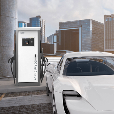 Tiga Fase AC 380V±20% Input Voltage Double Gun Level 2 EV Charger untuk Benz EQA