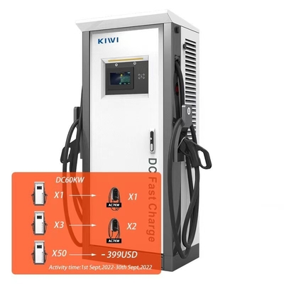 Ev Chargers 2022 Terapkan pada BYD E6 ES6 60KW 1000V 3 Pin CCS2 Intelligent Charging Stack