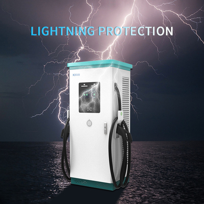AC 0A-182A Input Current Range DC 150V-1000V Output Voltage EV Charger di Hilton Hotel
