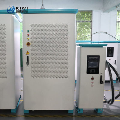 CCS1/CCS2 Interface Standard 320KW Commercial EV Charger untuk pengisian cepat di KIWI DC