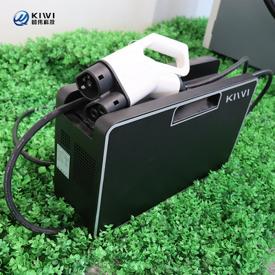7kW Output Power Pengisi daya mobil kendaraan listrik tipe 2 untuk supermarket dan taman kanak-kanak