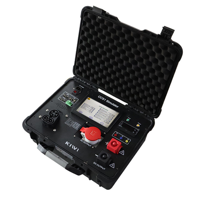 DIN70121 Protokol CCS1 CCS2 CHAdeMO GB/T Kit Simulator Kendaraan Listrik Pengisian