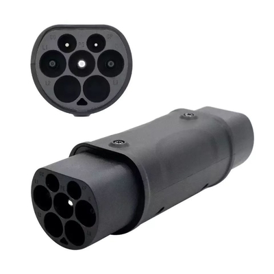 16A/32A AC Input TYPE2 To GBT Adaptor Pengisian Kendaraan Listrik Untuk Penggunaan Tesla