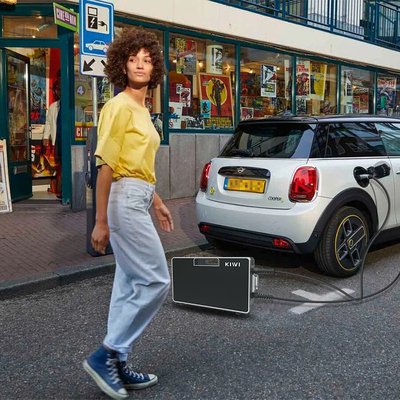 Portable 7KW Power Output DC Fast EV Charger Dengan DC 150V-750V EV Charging Module