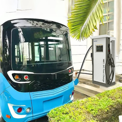 60KW 120KW Tingkat 3 Mobil Listrik CCS EV Fast Pile DC Charging Station