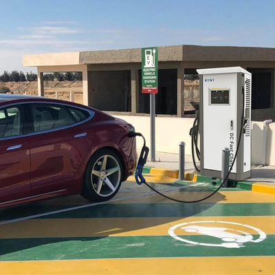 60KW 120KW Tingkat 3 Mobil Listrik CCS EV Fast Pile DC Charging Station